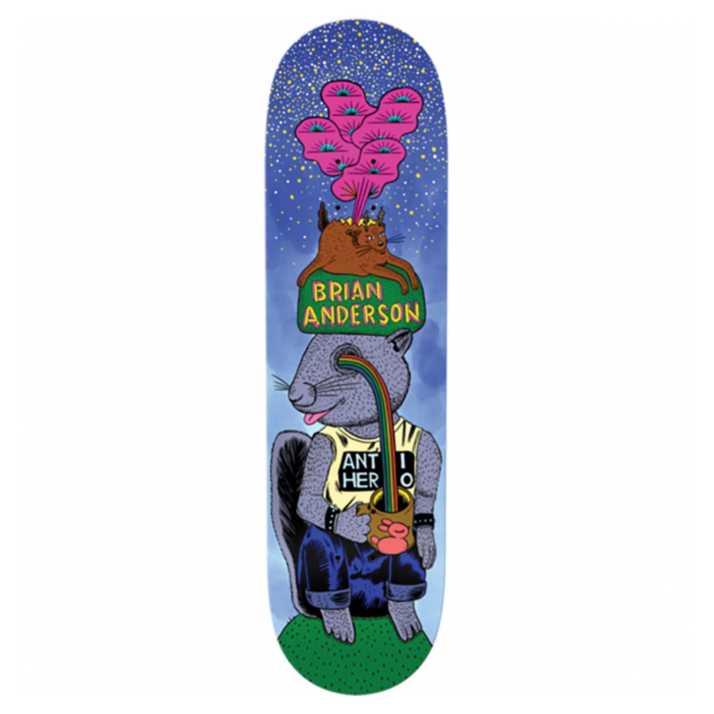 Anti-Hero ANDERSON SOME LEGS DECK - BLUE - 8.5