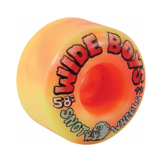SNOT WIDE BOYS - 58MM - YEL/ORG SWIRL