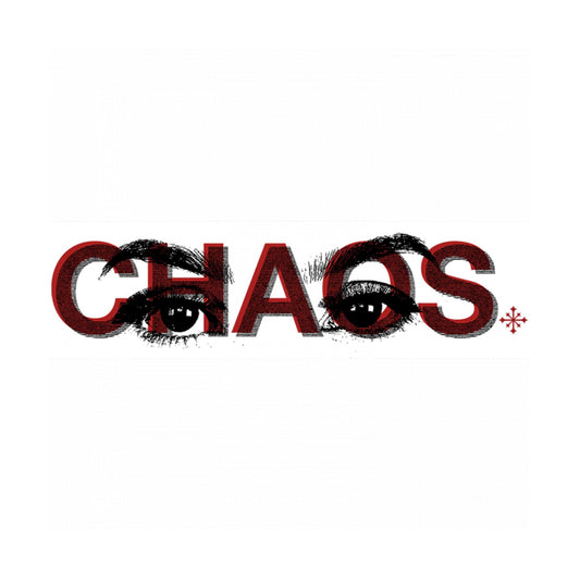 DISORDER - CHAOS STICKER - RED