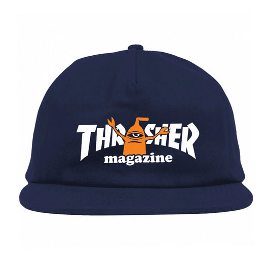 THRASHER - TOY MACHINE SECT HAT - NAVY