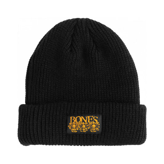 Bones Pushing Daisies Beanie - Black
