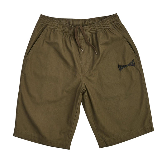 Independent - Span Elastic Waist Shorts - Chocolate