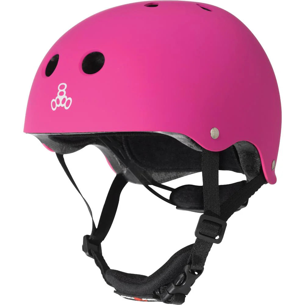 Triple 8 - Lil 8 Helmet - Pink YL