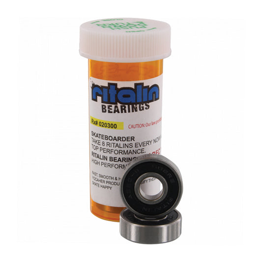 RITALIN ABEC-11 BLACK BEARINGS