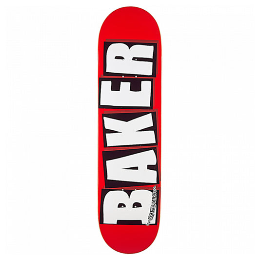 Baker Logo Deck - Red/White