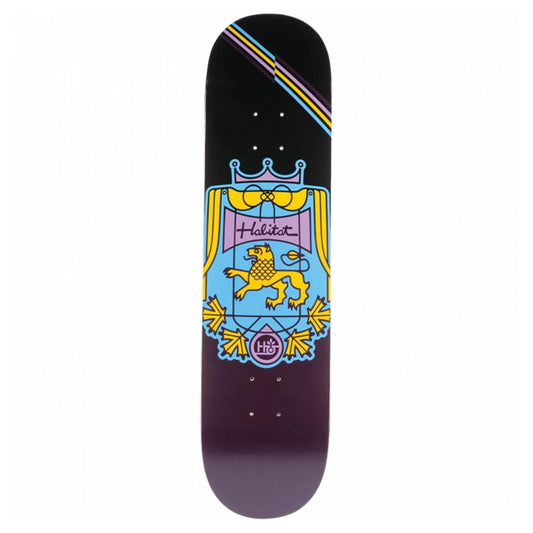 HABITAT - COAT OF ARMS DECK - PURPLE - 8.0