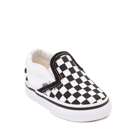 Vans - Toddler Slip-On Velcro - Checkered Blk/Wht