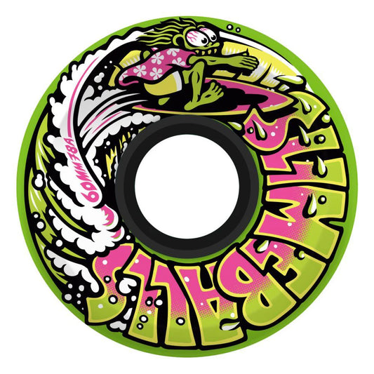 SLIME BALLS OG SURFER WHEELS - GREEN - 60MM 78A