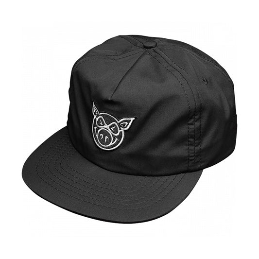 PIG - HEAD HAT - BLACK