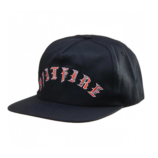 Spitfire - OLD E ARCH HAT - BLACK/RED/GREEN