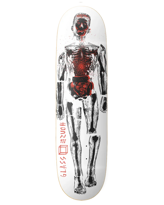 Glass House Deck - Glass Man Wht/Red - 8.25