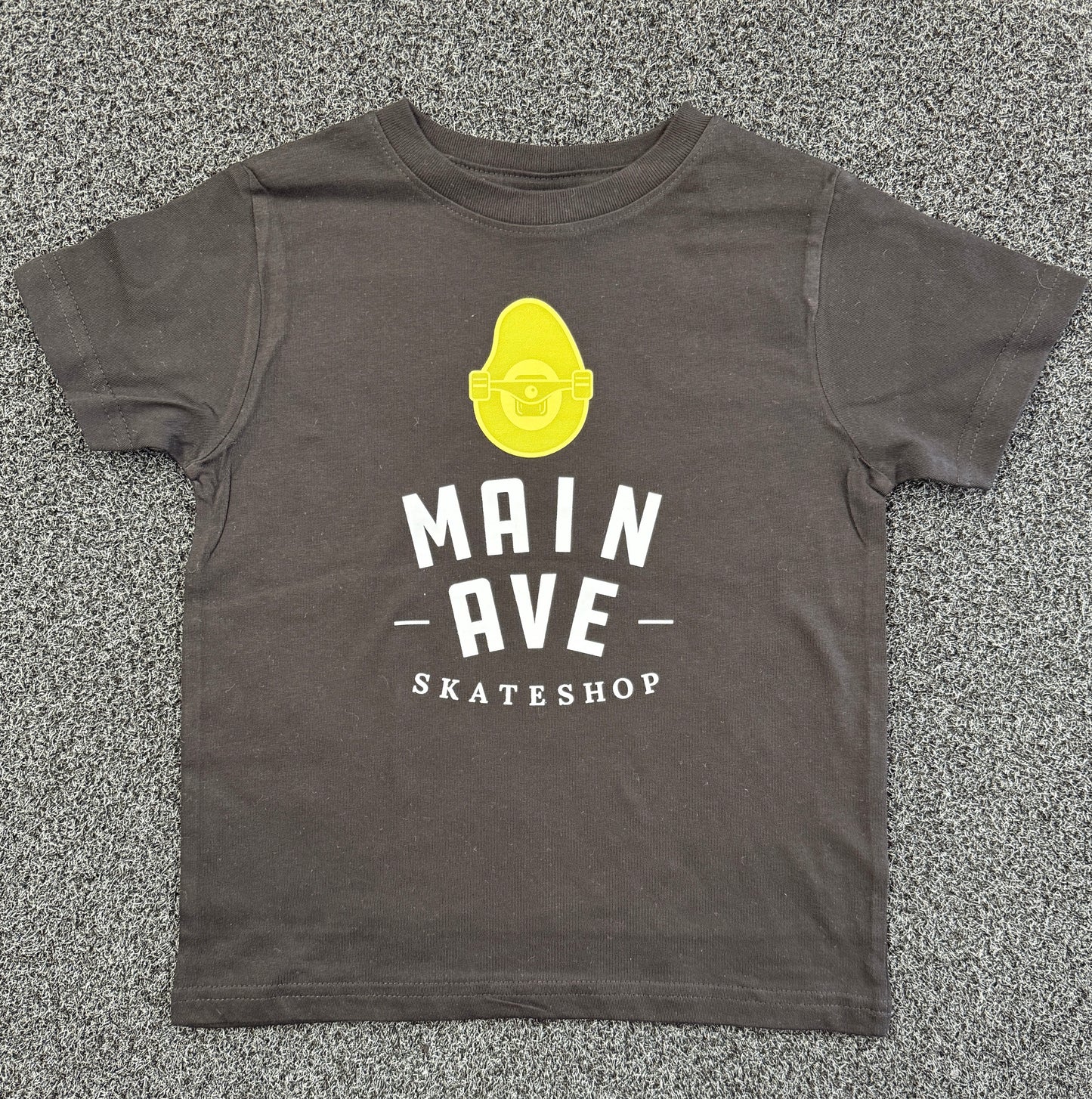 MAIN AVE - TODDLER AVO SHIRT - BLK