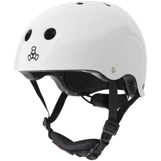Triple 8 - Lil 8 Helmet - White YL