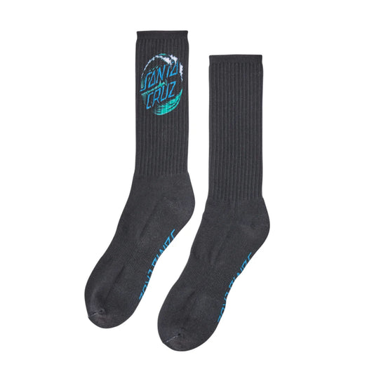 Santa Cruz - Wave Dot Crew Socks